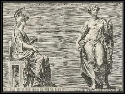 Картина Два женских образа (1608)