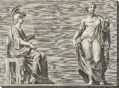 Картина Два женских образа (1608)