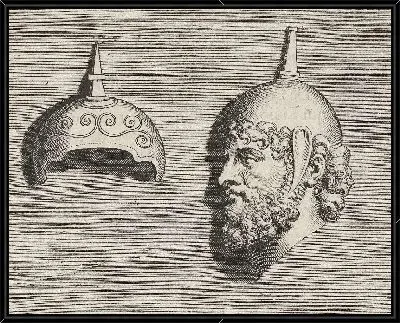 Картина Портрет человека и шлема (1608)