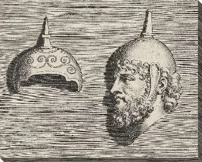 Картина Портрет человека и шлема (1608)