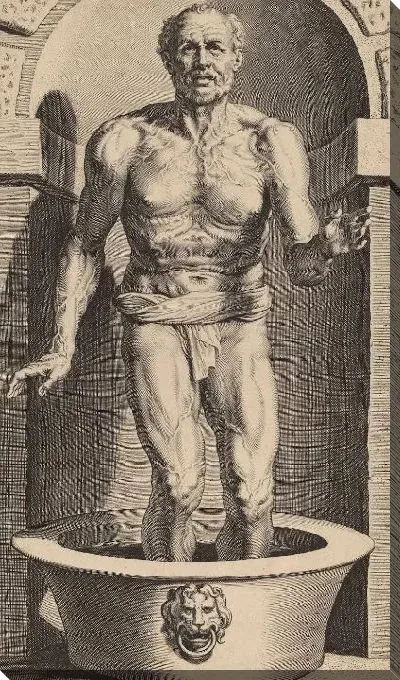 Картина Сенека стоит в ванной (1576-1650)