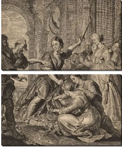 Картина Ахилл в суде Ликомеда (1629-1662)