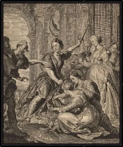 Картина Ахилл в суде Ликомеда (1629-1662)