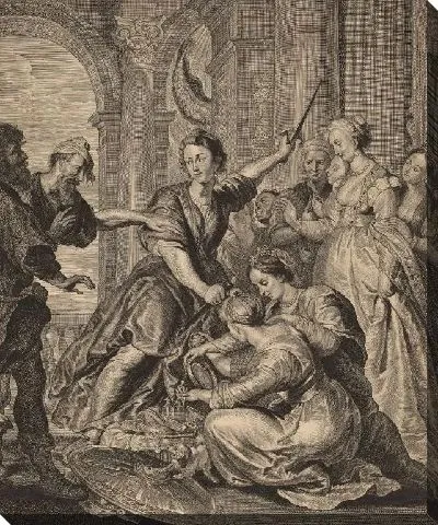 Картина Ахилл в суде Ликомеда (1629-1662)