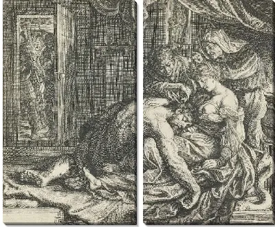 Картина Самсон и Далила (1611)