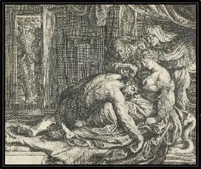 Картина Самсон и Далила (1611)