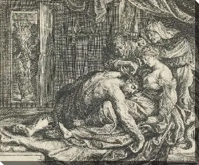 Картина Самсон и Далила (1611)