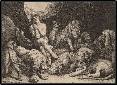 Даниил в логове львов (1603-1665)