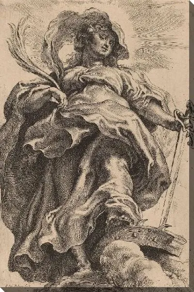 Картина Святая Екатерина в облаках (1577-1640)