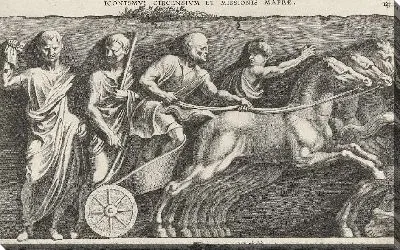 Картина Рельеф с человеком в конной повозке (1608)