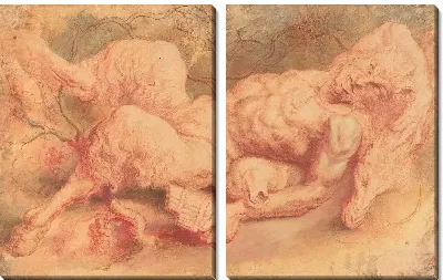 Картина Лежащий Пан (1610)