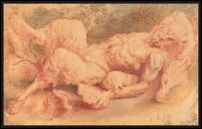 Картина Лежащий Пан (1610)