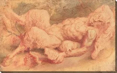 Картина Лежащий Пан (1610)