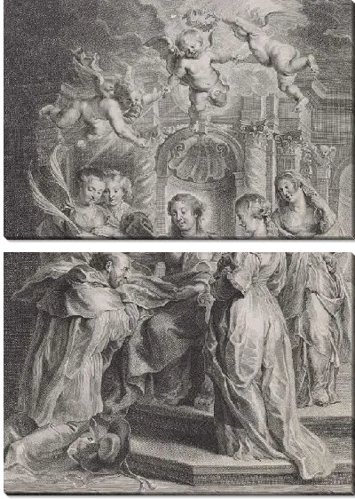 Картина Видение (1638)