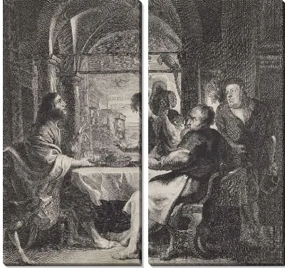 Картина Питание в Эммаусе (1638)