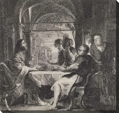 Картина Питание в Эммаусе (1638)