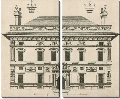 Картина Дворец Дориа Спинола (1622)