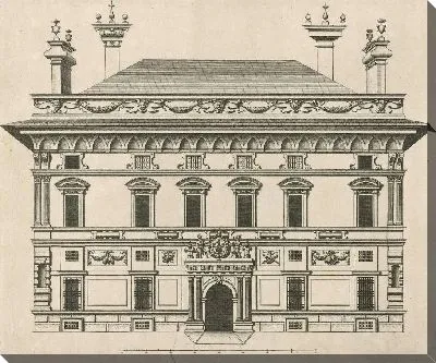 Картина Дворец Дориа Спинола (1622)