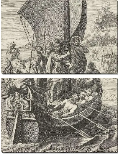 Картина Фердинанд и аргонавты (1635-1636)
