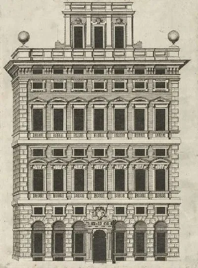 Картина Дворец Камбьязо Сентурионе (1622)