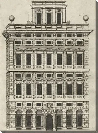 Картина Дворец Камбьязо Сентурионе (1622)