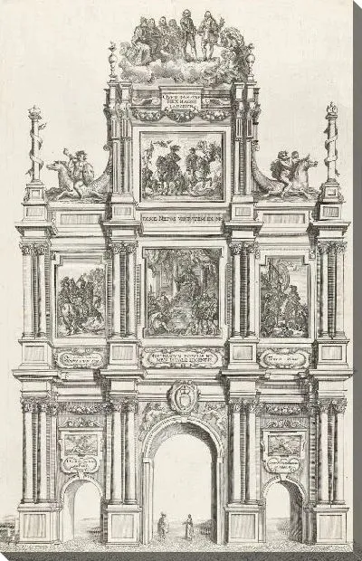 Картина Передняя часть триумфальных ворот (1635-1636)