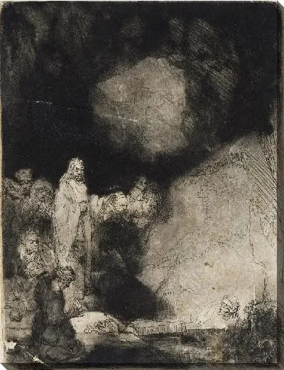 Картина Воскрешение Лазаря (1642)