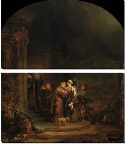 Картина Встреча (1640)