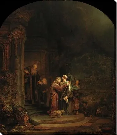 Картина Встреча (1640)