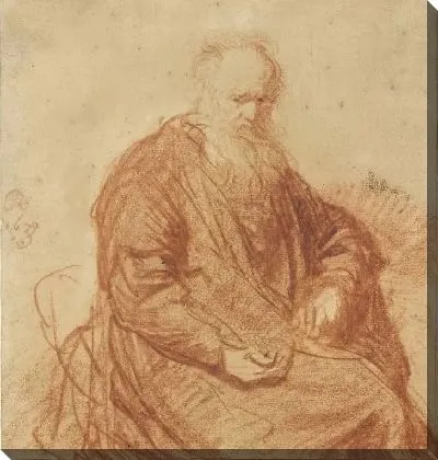 Картина Сидящий старик (1630)