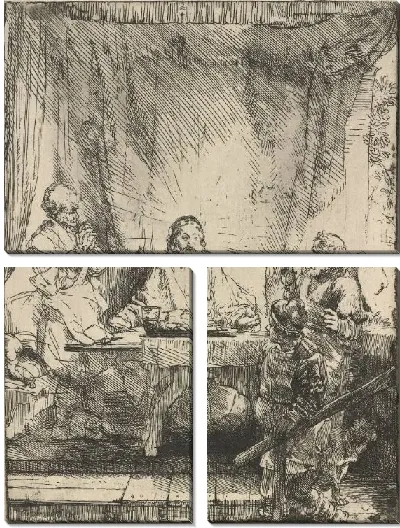 Картина Христос в Эммаусе (1654)