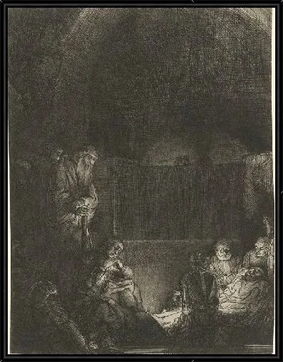 Картина Погребение (1654)