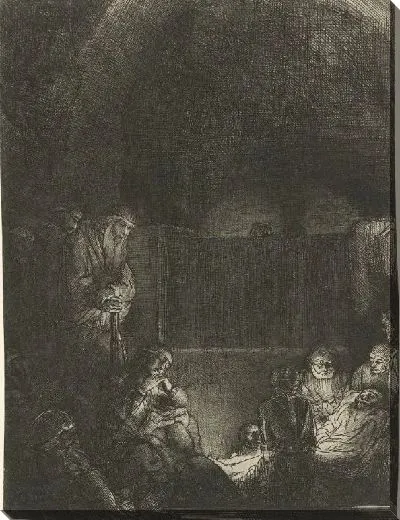 Картина Погребение (1654)