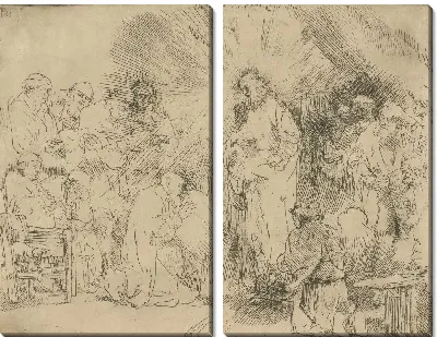 Картина Явление Христа Апостолам (1656)