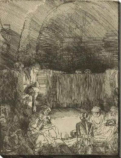 Картина Погребение (1654)