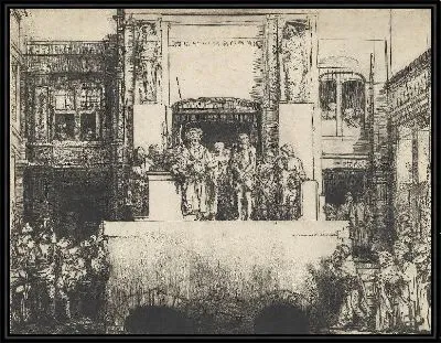 Картина Представление Христоса народу (1655)