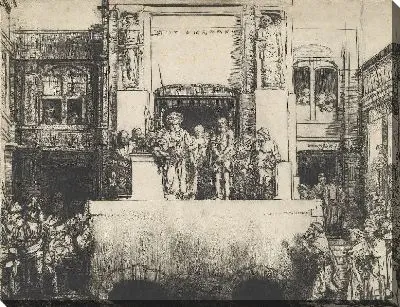 Картина Представление Христоса народу (1655)