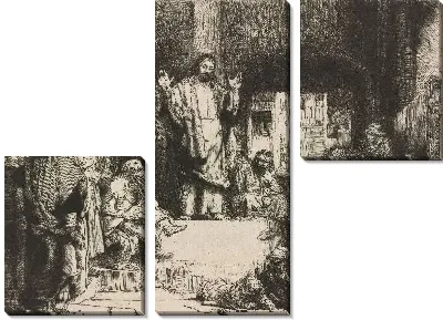 Картина Проповедь Христоса (1652)