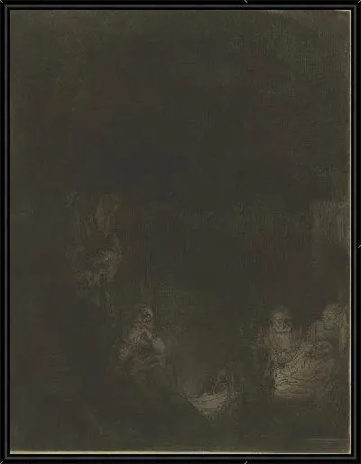 Картина Погребение (1654)