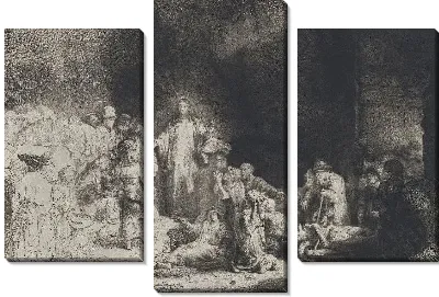 Картина Проповедь Христоса (1643)