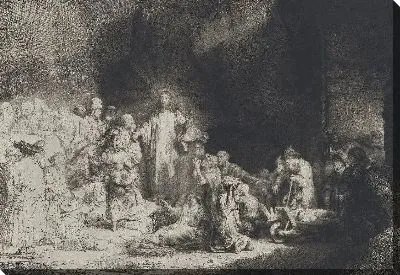 Картина Проповедь Христоса (1643)