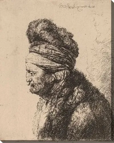 Картина Вторая восточная  голова (1635)