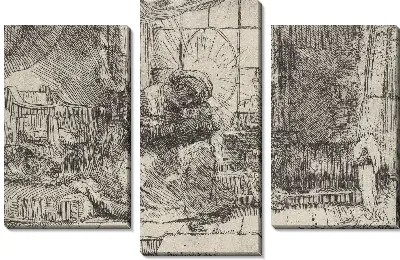 Картина Богоматерь с младенцем (1654)