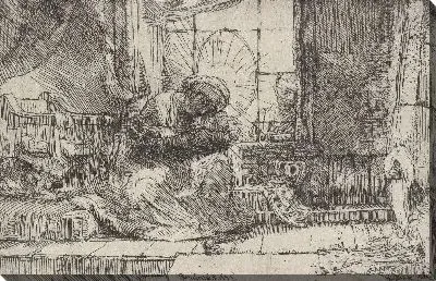 Картина Богоматерь с младенцем (1654)