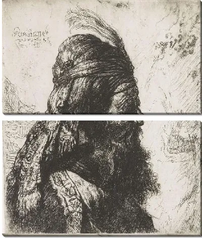 Картина Восточная чаша (1635)