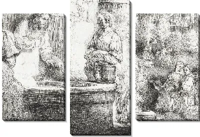 Картина Христос и Самаритянка (1658)