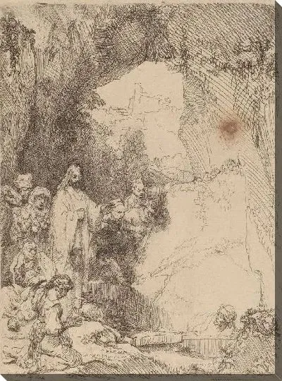 Картина Воскрешение Лазаря (1642)