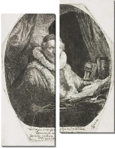 Картина Протестующий министр (1635)