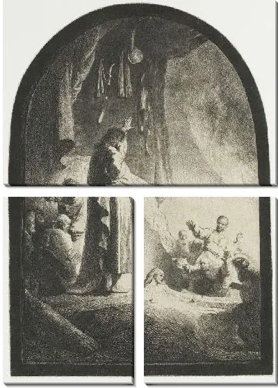 Картина Воскрешение Лазаря (1634)
