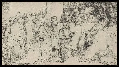 Картина Христос с врачами (1654)